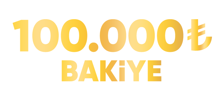 100.000₺ Bakiye